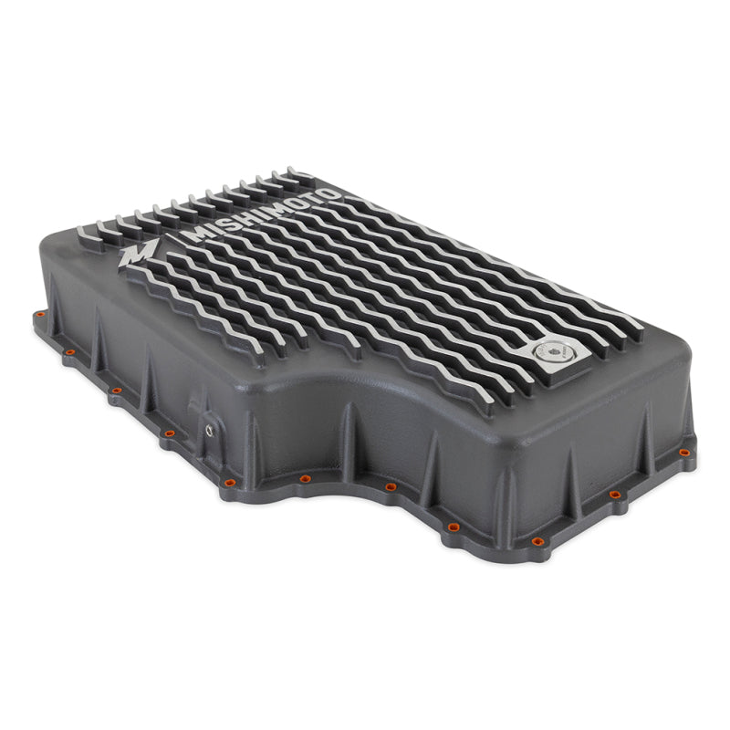 Load image into Gallery viewer, Mishimoto 2011+ Powerstroke 6R140 Transmission Pan - Cast - GR
