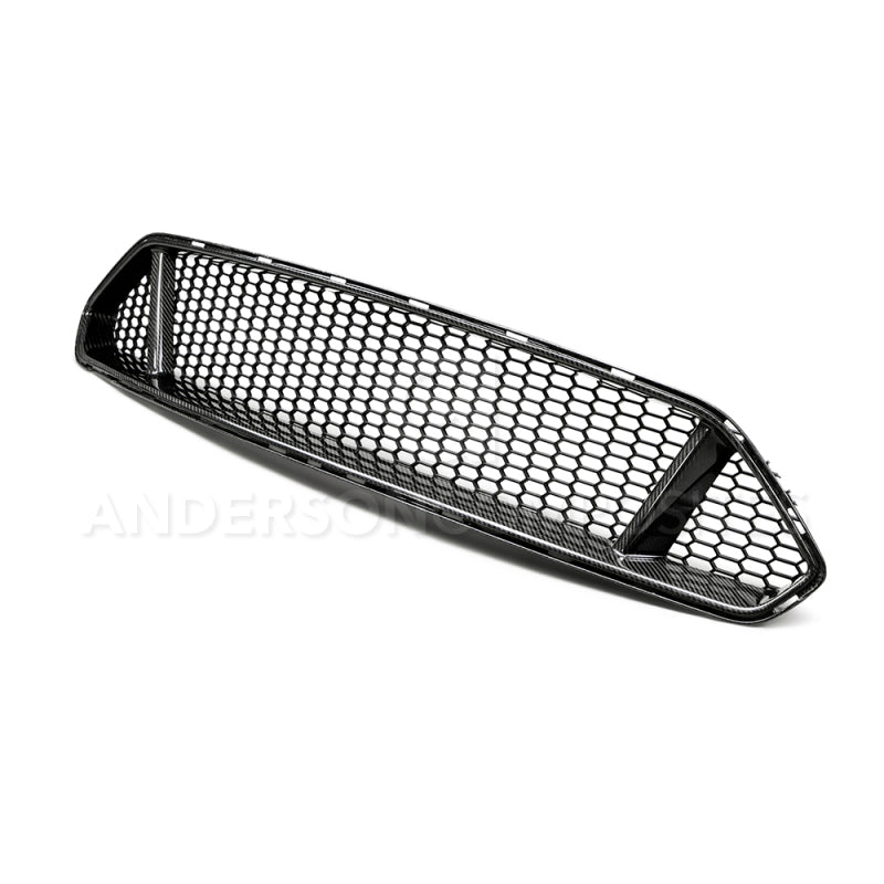 Load image into Gallery viewer, Anderson Composites 2018 Ford Mustang Type-GT Carbon Fiber Upper Grille
