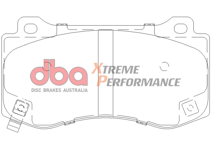 Load image into Gallery viewer, DBA 06-07 Dodge Magnum SRT8 / 06-09 Challenger SRT8 XP650 Front Brake Pads
