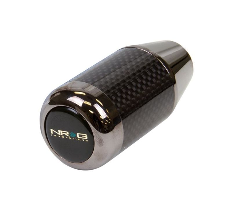 Load image into Gallery viewer, NRG Universal Fatboy Style Shift Knob w/Carbon Fiber Ring
