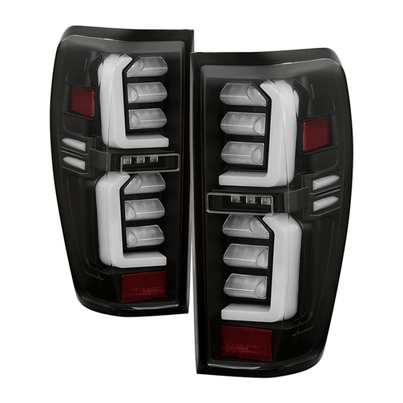 Load image into Gallery viewer, Spyder GMC Sierra 19-20 Incandescent Bulb Model Only LED Tail Lights - Black ALT-YD-GS19-LED-BK
