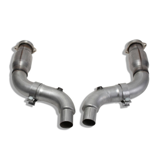 BBK 05-20 Dodge Challenger/Charger 6.1/6.2/6.4L Hemi 3in Catted High Flow Mid Pipe