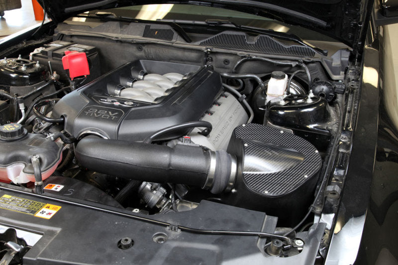 Load image into Gallery viewer, K&amp;N 11-12 Ford Mustang GT 5.0L V8 AirCharger Performance Intake Kit
