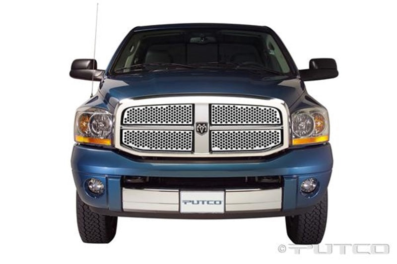 Load image into Gallery viewer, Putco 06-08 Ram 1500/2500/3500 - Replacement Punch Stainless Steel Grilles
