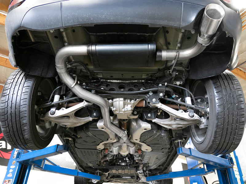 Load image into Gallery viewer, aFe Large Bore HD 3in 304 SS Cat-Back Exhaust w/ Polished Tips 14-19 Jeep Grand Cherokee V6-3.6L
