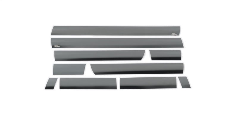 Load image into Gallery viewer, Putco 15-19 Chevy Silverado HD - Double Cab - 6.5in Bed (10pcs) Black Platinum Rocker Panels
