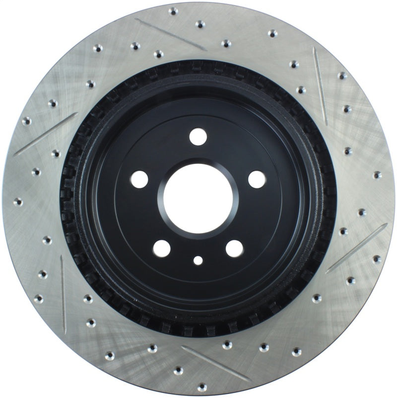 Load image into Gallery viewer, StopTech Slotted &amp; Drilled Sport Brake Rotor
