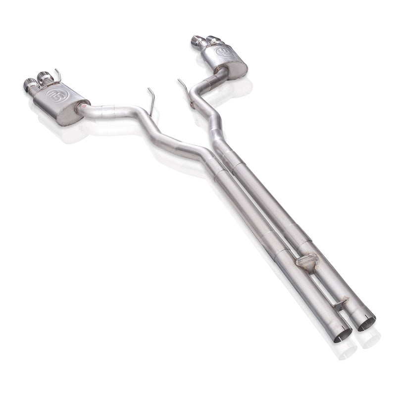 Load image into Gallery viewer, Stainless Works 18+ Ford Mustang GT Redline H-Pipe Performance Connect Cat-Back Exhaust
