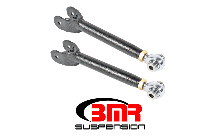 Load image into Gallery viewer, BMR 16-17 6th Gen Camaro Upper Trailing Arms w/ Single Adj. Rod Ends - Black Hammertone
