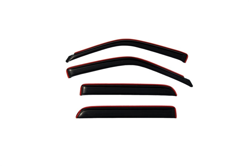 Load image into Gallery viewer, AVS 02-03 Lincoln Blackwood Ventvisor In-Channel Front &amp; Rear Window Deflectors 4pc - Smoke
