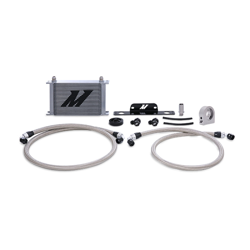 Load image into Gallery viewer, Mishimoto 10-15 Chevrolet Camaro SS Oil Cooler Kit (Non-Thermostatic) - Silver
