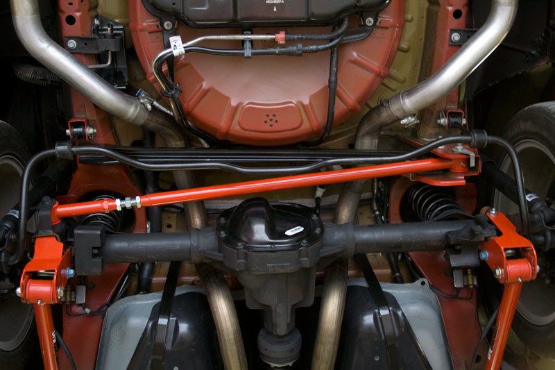 Load image into Gallery viewer, UMI Performance 05-14 Ford Mustang On-Car Adjustable Panhard Bar with Poly Bushings
