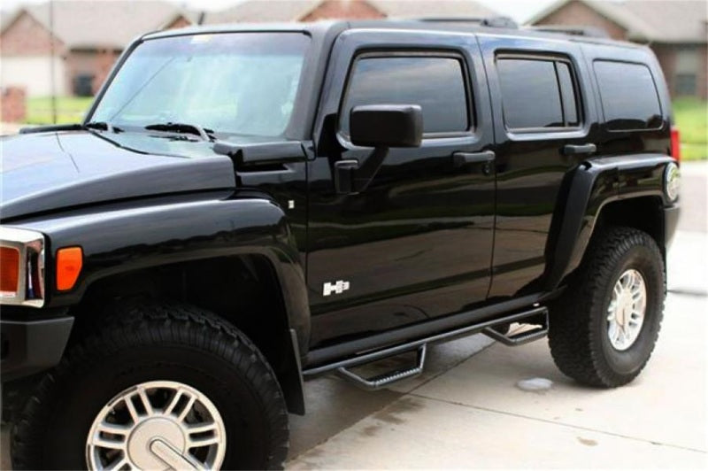 Load image into Gallery viewer, N-Fab Nerf Step 04-10 Hummer H3 SUV 4 Door - Tex. Black - W2W - 3in
