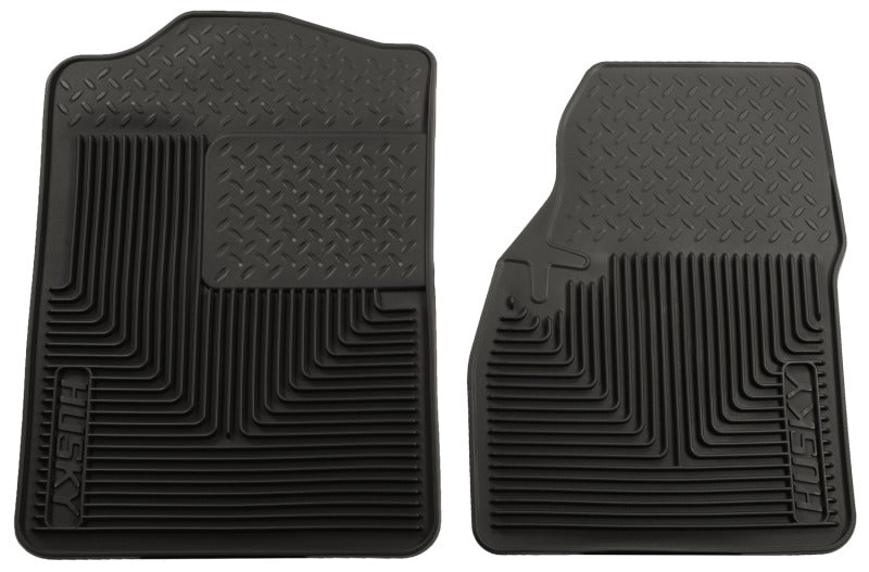Load image into Gallery viewer, Husky Liners 94-01 Dodge Ram 1500/2500/3500/80-96 Ford Bronco Heavy Duty Black Front Floor Mats
