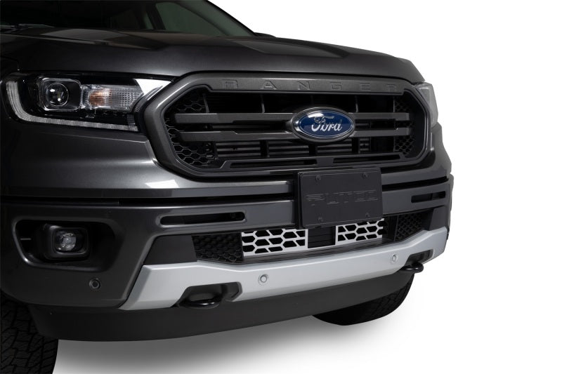 Load image into Gallery viewer, Putco 19-20 Ford Ranger w/ Adaptive Cruise - Hex Shield - Polished SS Bumper Grille Inserts
