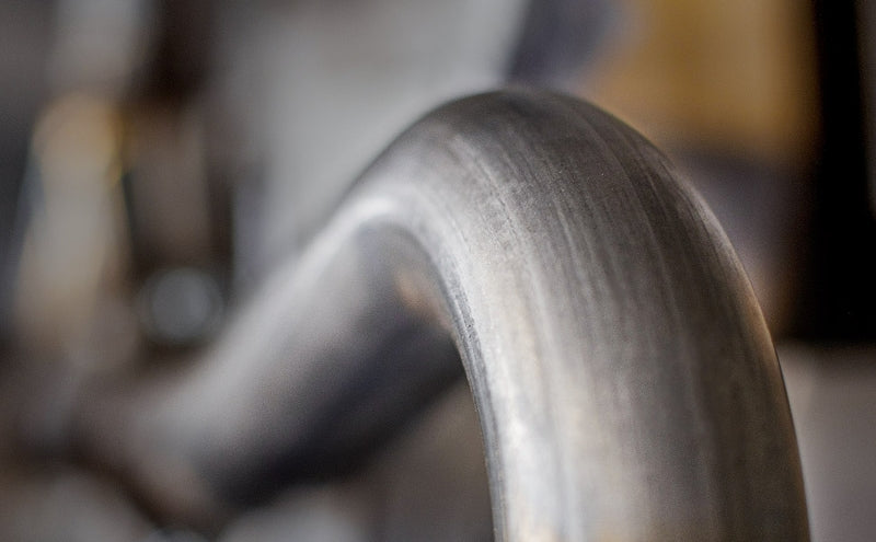 Load image into Gallery viewer, MagnaFlow Univ bent pipe SS 2.25inch 180/45
