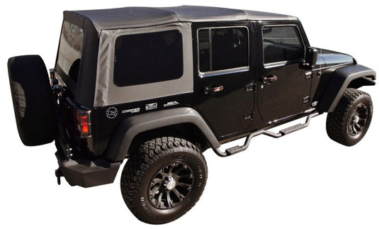 Rampage 2007-2009 Jeep Wrangler(JK) Unlimited OEM Replacement Top - Black Diamond