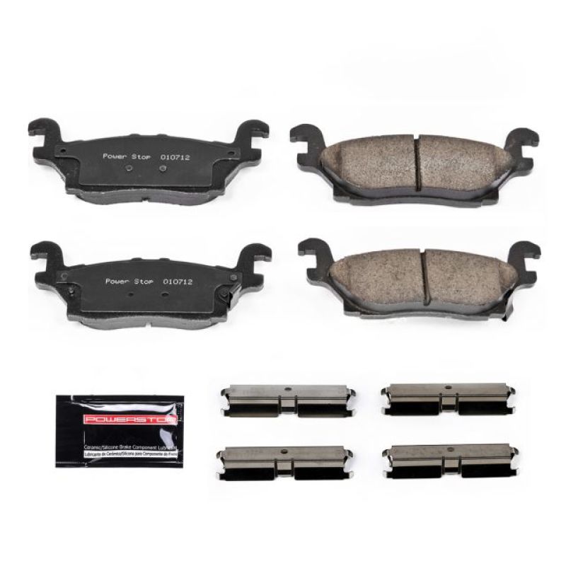 Load image into Gallery viewer, Power Stop 06-10 Hummer H3 Rear Z23 Evolution Sport Brake Pads w/Hardware
