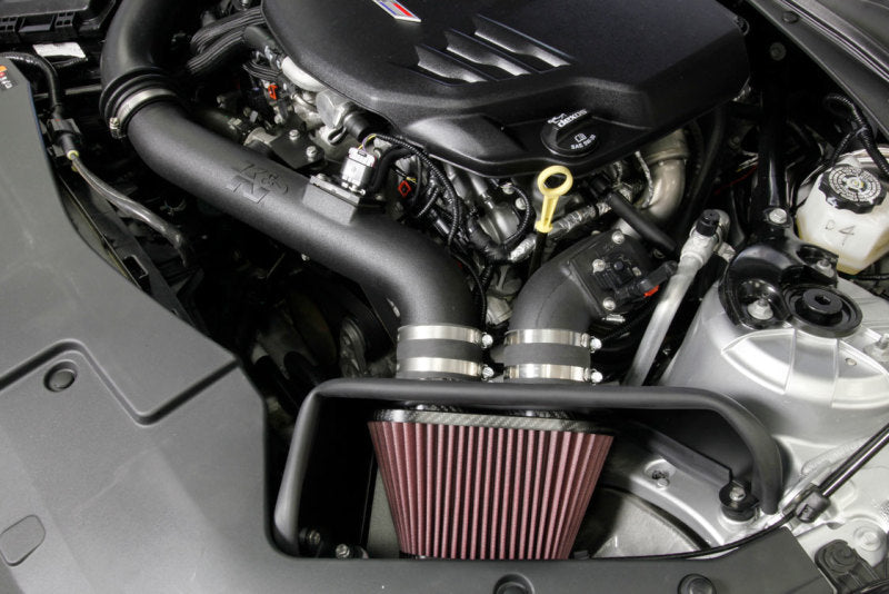 Load image into Gallery viewer, K&amp;N 16-17 Cadillac ATS-V 3.6L V6 Twin Turbo Performance Intake Kit
