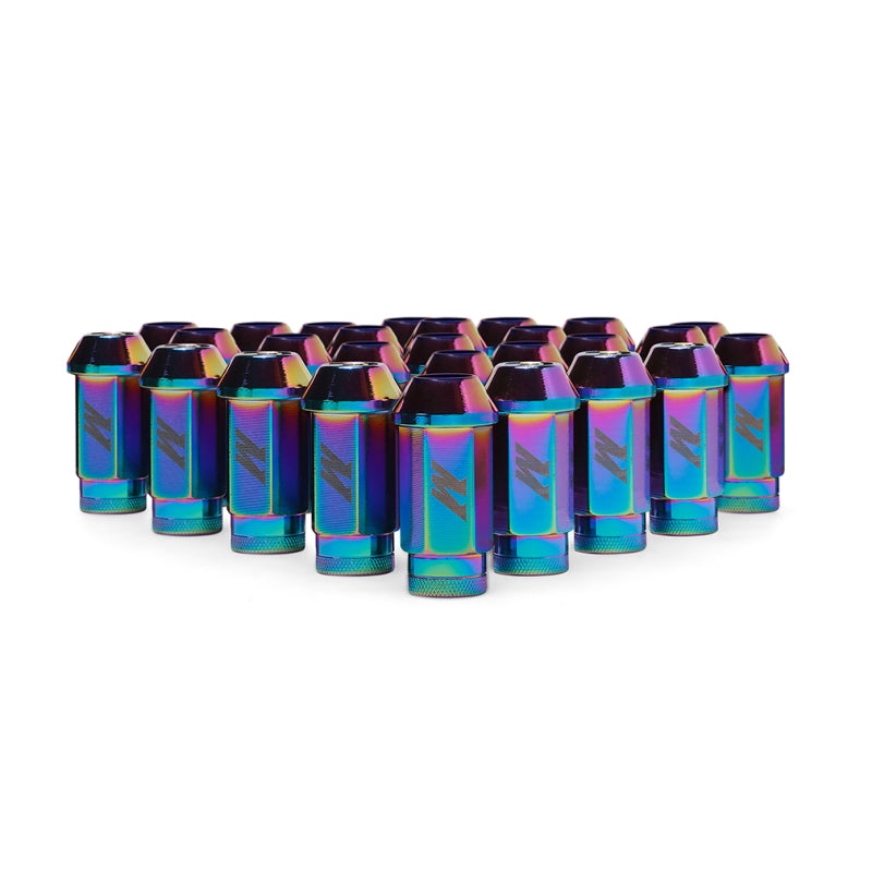 Load image into Gallery viewer, Mishimoto Aluminum Locking Lug Nuts M12x1.5 27pc Set Neo Chrome
