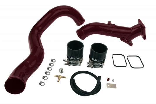 Wehrli 01-04 Chevrolet 6.6L LB7 Duramax 3in Y-Bridge Kit - Grape Frost