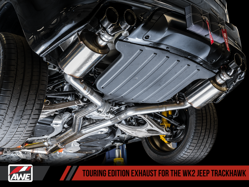 Load image into Gallery viewer, AWE Tuning 2020 Jeep Grand Cherokee SRT/Trackhawk Touring Edition Exhaust - Use w/Stock Tips
