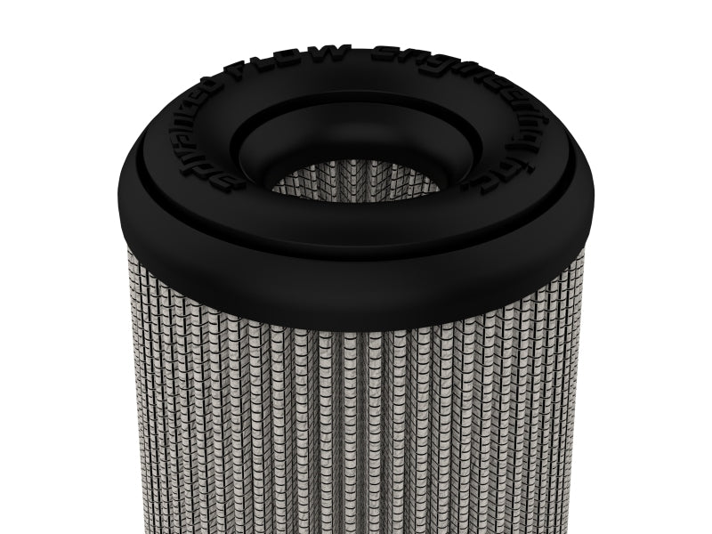 Load image into Gallery viewer, aFe MagnumFLOW Pro DRY S Universal Air Filter 4in F x 6in B x 4in T (Inv) x 8in H
