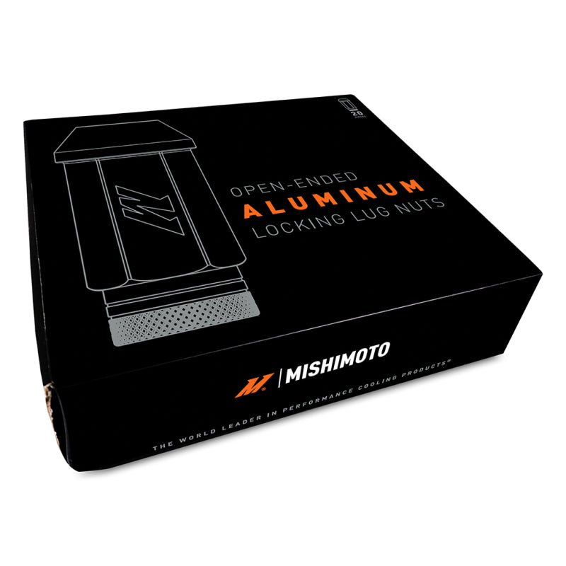 Load image into Gallery viewer, Mishimoto Aluminum Locking Lug Nuts M12x1.25 20pc Set Black
