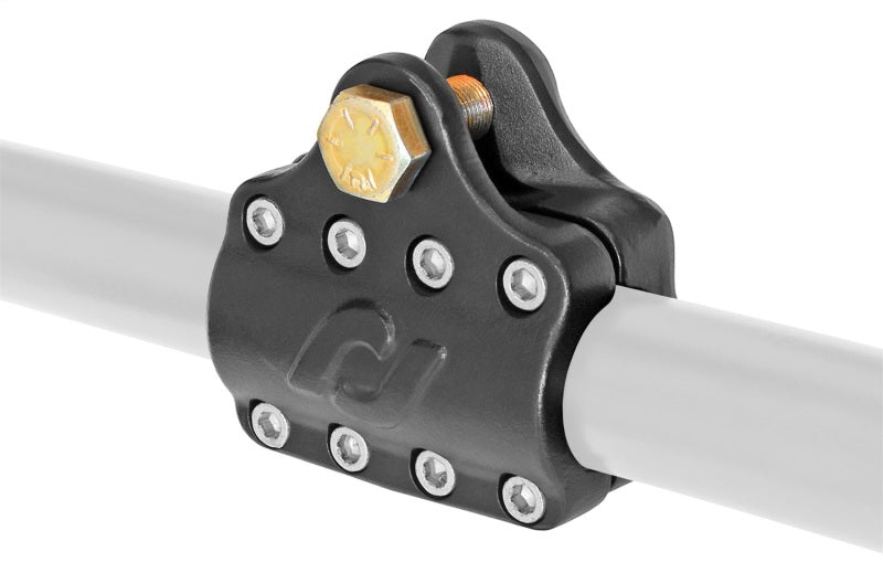 Load image into Gallery viewer, RockJock Currectlync Ram Assist Tie Rod Clamp Bracket Forged Chromoly For 42mm 1 5/8in Tube
