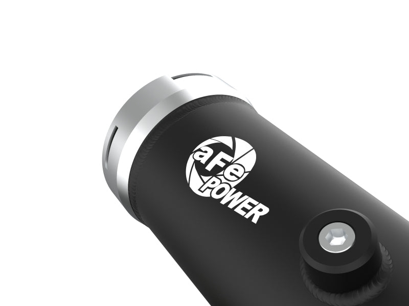 Load image into Gallery viewer, aFe BladeRunner Intercooler Hot &amp; Cold Side Tubes Combo 20-21 GM Trucks 3.0L (td) - Black
