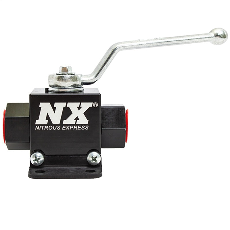 Load image into Gallery viewer, Nitrous Express Lightweight Billet In-Line Valve 1.5in I.D (Without Fittings)
