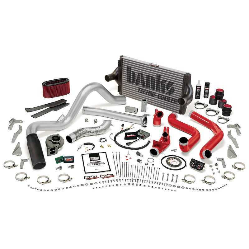 Load image into Gallery viewer, Banks Power 94-95.5 Ford 7.3L Auto PowerPack System - SS Single Exhaust w/ Black Tip

