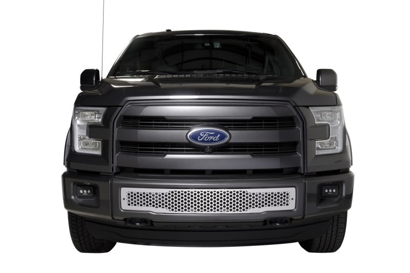 Load image into Gallery viewer, Putco 15-17 Ford F-150 - Stainless Steel Punch Design Bumper Grille Inserts
