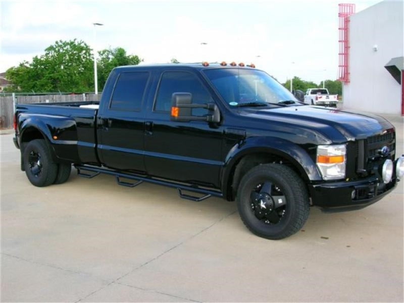 Load image into Gallery viewer, N-Fab Nerf Step 99-16 Ford F-250/350 Super Duty Crew Cab 8ft Bed - Gloss Black - Bed Access - 3in
