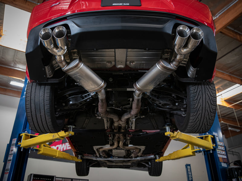Load image into Gallery viewer, aFe POWER MACH Force-Xp 3in Axle-Back Exhaust 16-20 Chevrolet Camaro SS V8 6.2L w/Mufflers - Black
