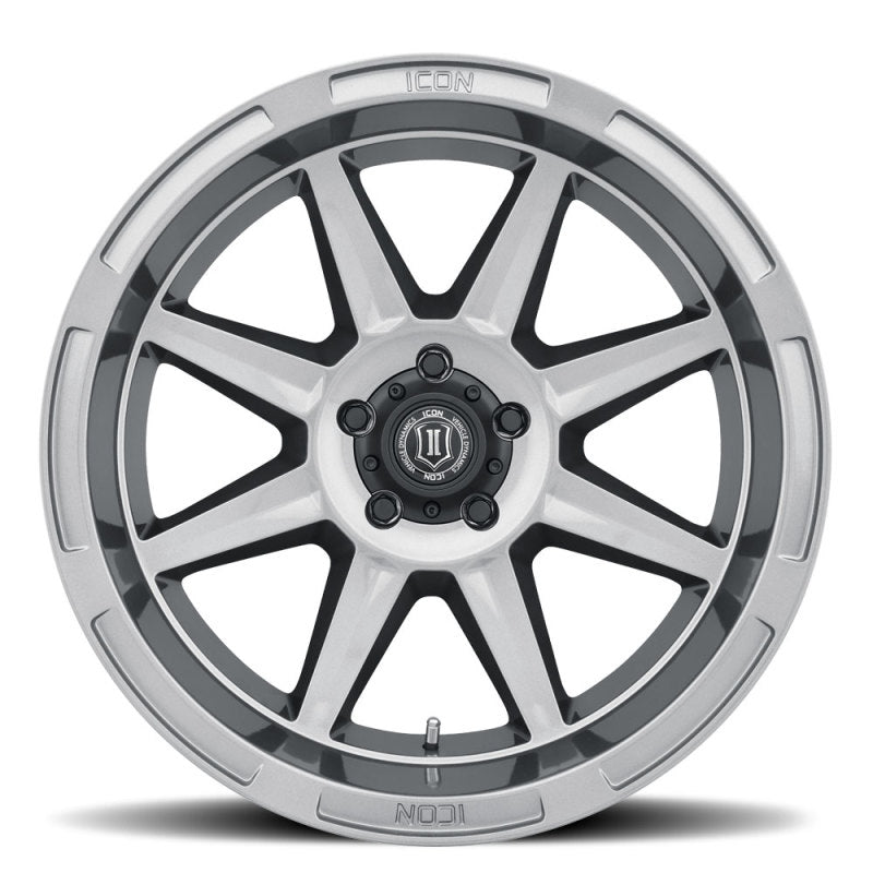 Load image into Gallery viewer, ICON Bandit 20x10 5x150 -24mm 4.5in BS 110.10mm Bore Gun Metal Wheel
