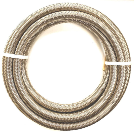 Fragola -6AN 3000 Series Stainless Race Hose 10 Feet