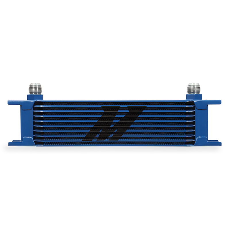Load image into Gallery viewer, Mishimoto Universal 10 Row Oil Cooler - Blue
