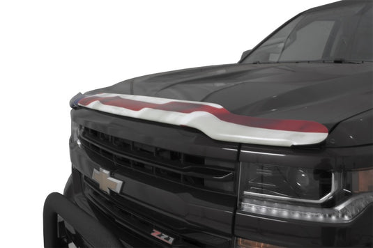 Stampede 2016-2018 Chevy Silverado 1500 Vigilante Premium Hood Protector - Flag