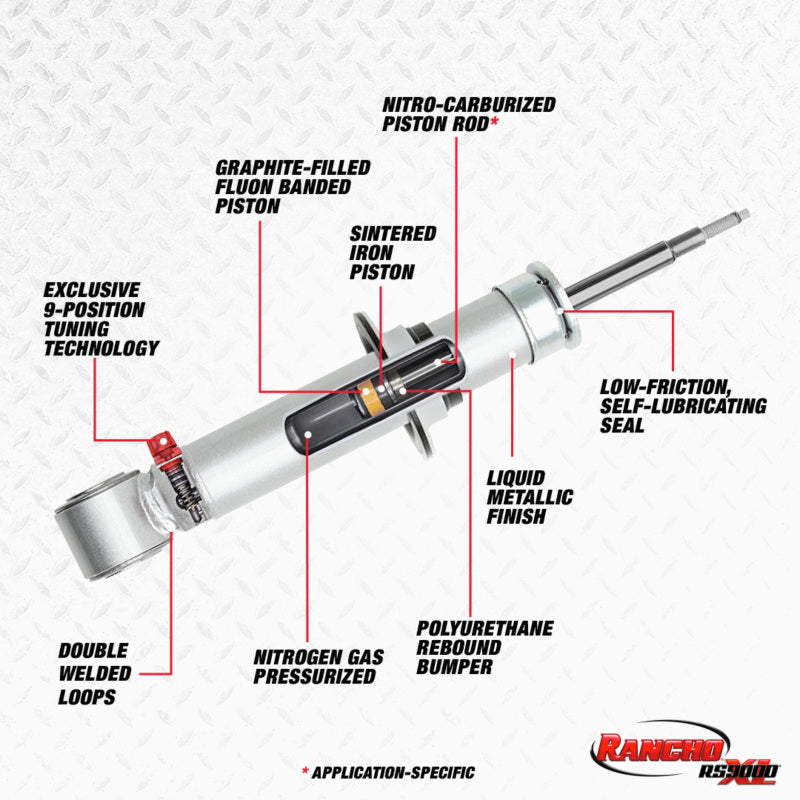 Load image into Gallery viewer, Rancho 07-20 Toyota Tundra Front RS9000XL Strut
