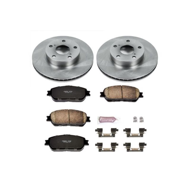 Load image into Gallery viewer, Power Stop 05-15 Toyota Tacoma Front Autospecialty Brake Kit
