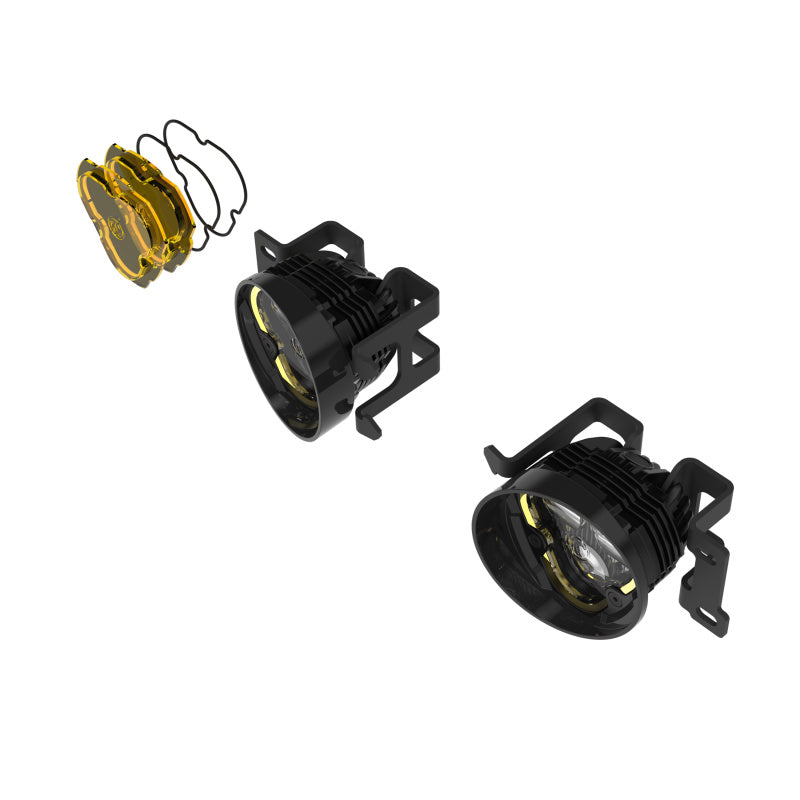 Load image into Gallery viewer, KC HiLiTES FLEX ERA 3 Dual Mode SAE Fog Lights - 2-Light Master Kit for Toyota Tacoma/4Runner/Tundra
