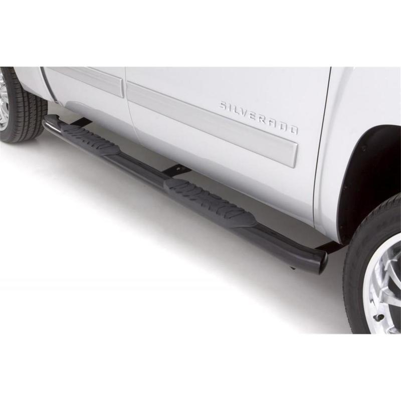 Load image into Gallery viewer, Lund 2019 Ford Ranger 5in. Oval Curved Steel Nerf Bars - Black
