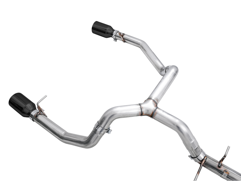 Load image into Gallery viewer, AWE Tuning 4th Gen GM 1500 5.3L 0FG Cat-Back Split Rear Exit (Flat Bumper) - Dual Diamond Tips
