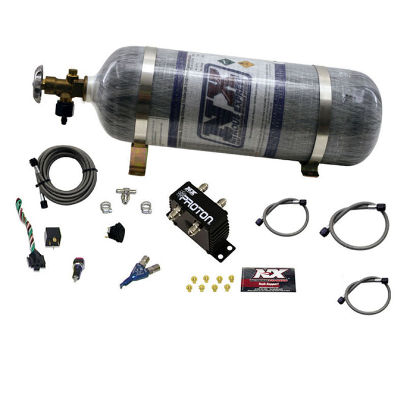 Load image into Gallery viewer, Nitrous Express Proton Series Nitrous Kit w/12lb Bottle
