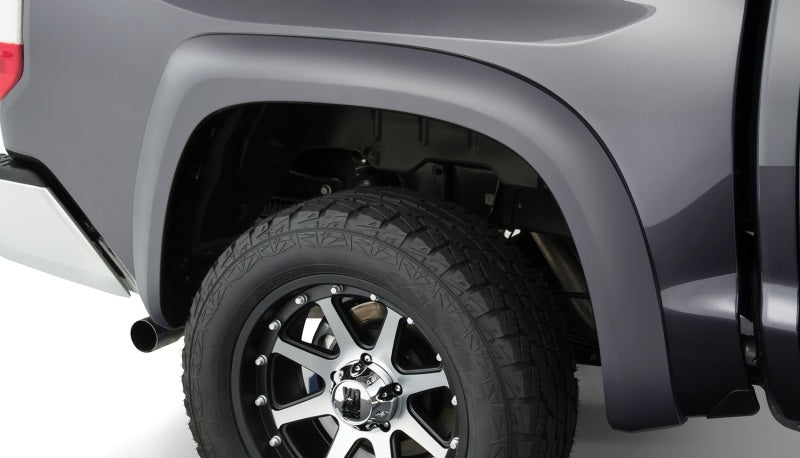 Load image into Gallery viewer, Bushwacker 14-18 Toyota Tundra Fleetside Extend-A-Fender Style Flares 2pc - Black
