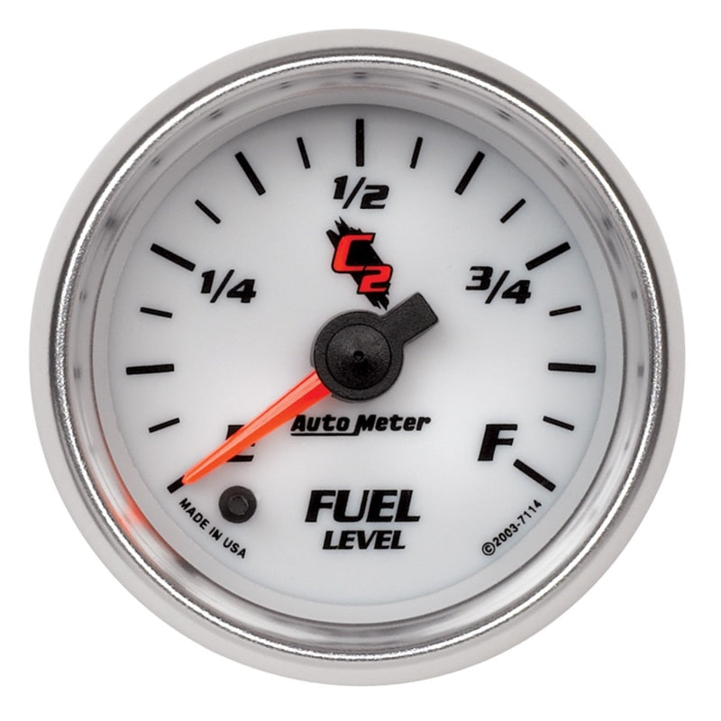 Load image into Gallery viewer, Autometer C2 52mm Electronic Programmable Empty to Full Fuel Level Gauge
