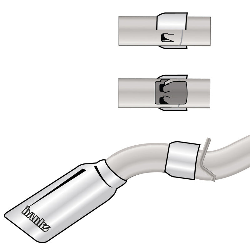 Load image into Gallery viewer, Banks Power 17+ GM Duramax L5P 2500/3500 Monster Exhaust System - SS Single Exhaust w/ Chrome Tip
