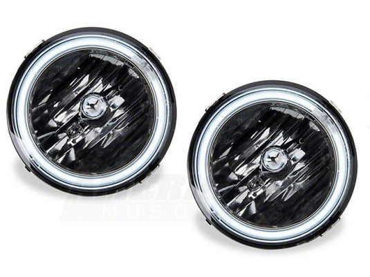 White LED Halo Foglamps Driving Fog Lamps Lights for 2005-2009 Ford Mustang Roush Body Kit Bumper, Fog Lights - Canada White LED Halo Foglamps Driving Fog Lamps Lights for 2005-2009 Ford Mustang Roush Body Kit Bumper, Fog Lights - Canada