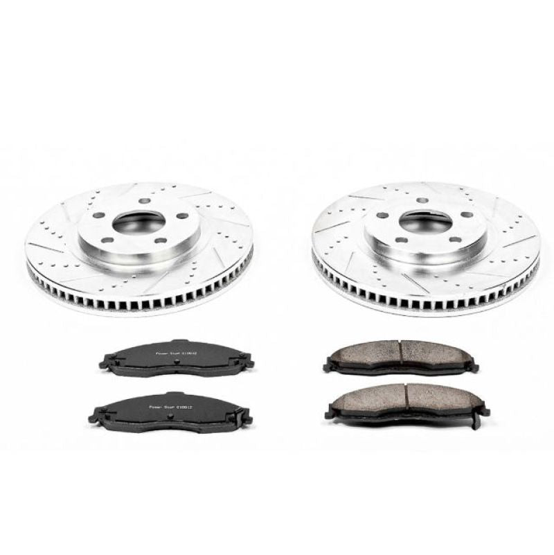 Load image into Gallery viewer, Power Stop 98-02 Chevrolet Camaro Front Z23 Evolution Sport Brake Kit
